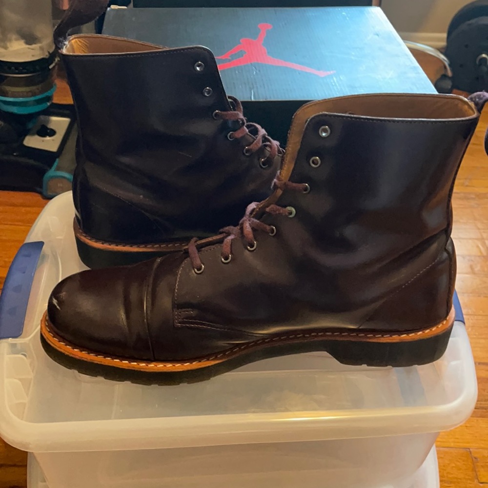Men’s Dr. Marten Oxblood, 8 eyelet leather boot
